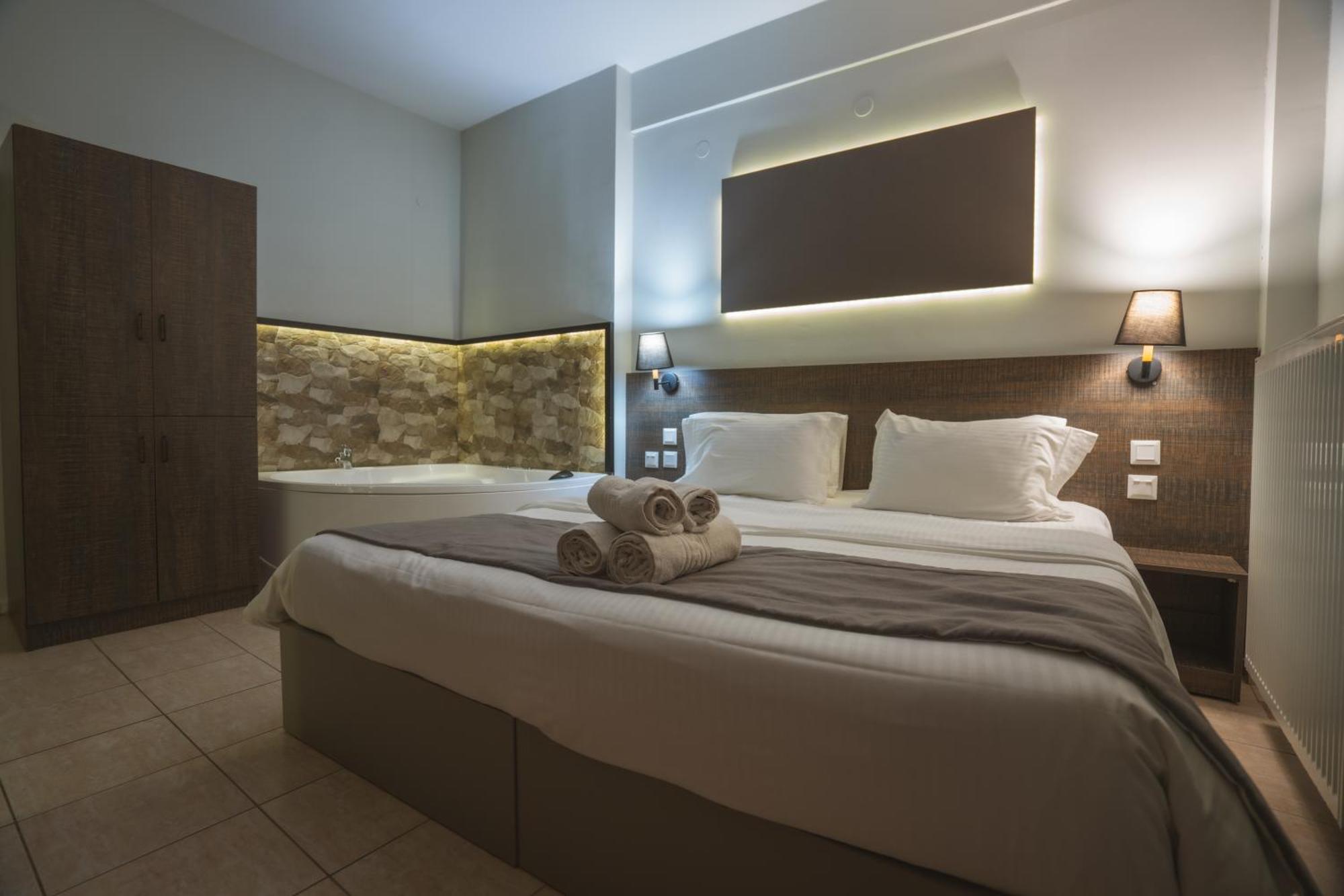 Alkyonis Hotel & Spa Като-Лутраки Номер фото