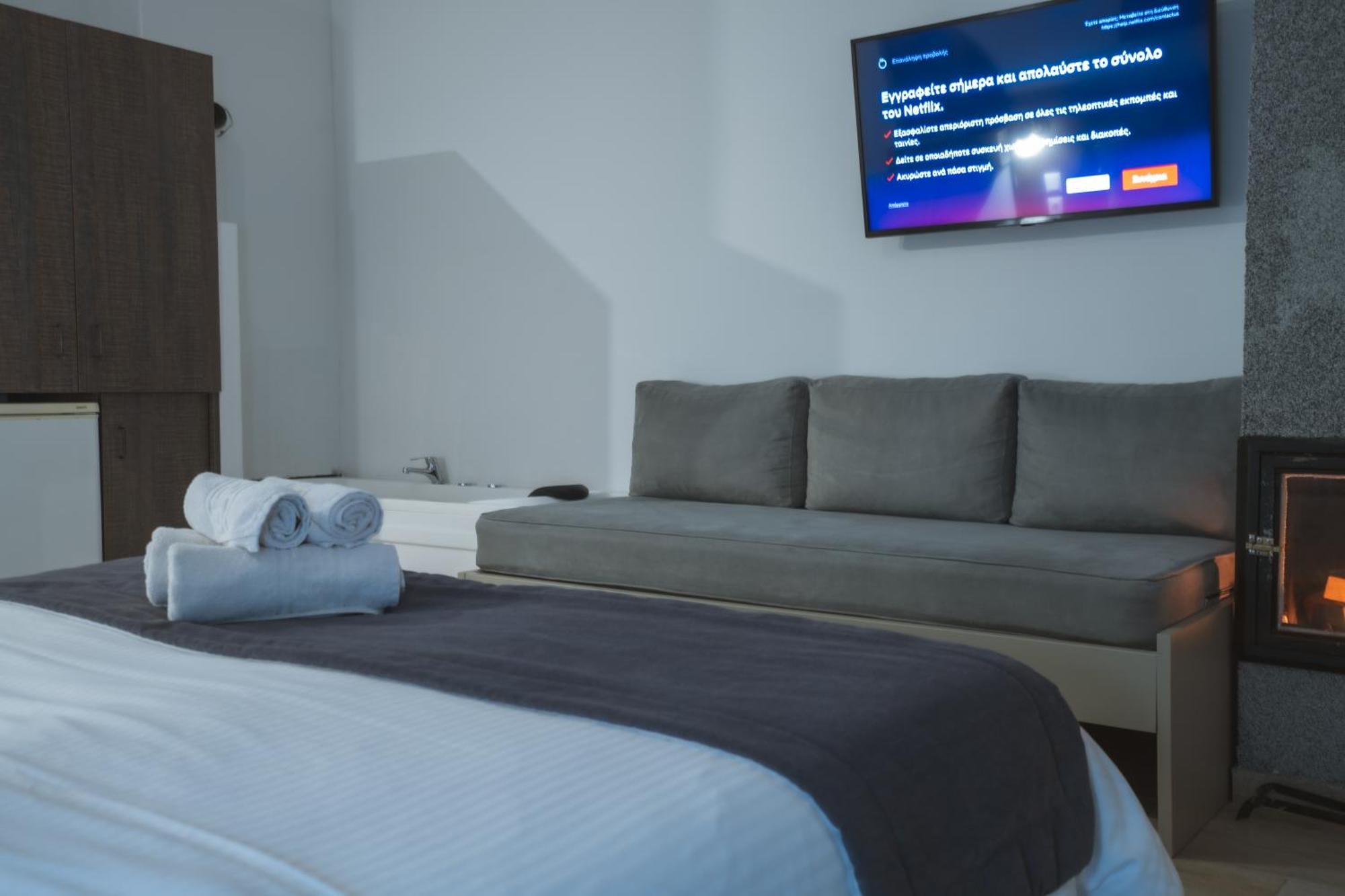Alkyonis Hotel & Spa Като-Лутраки Номер фото