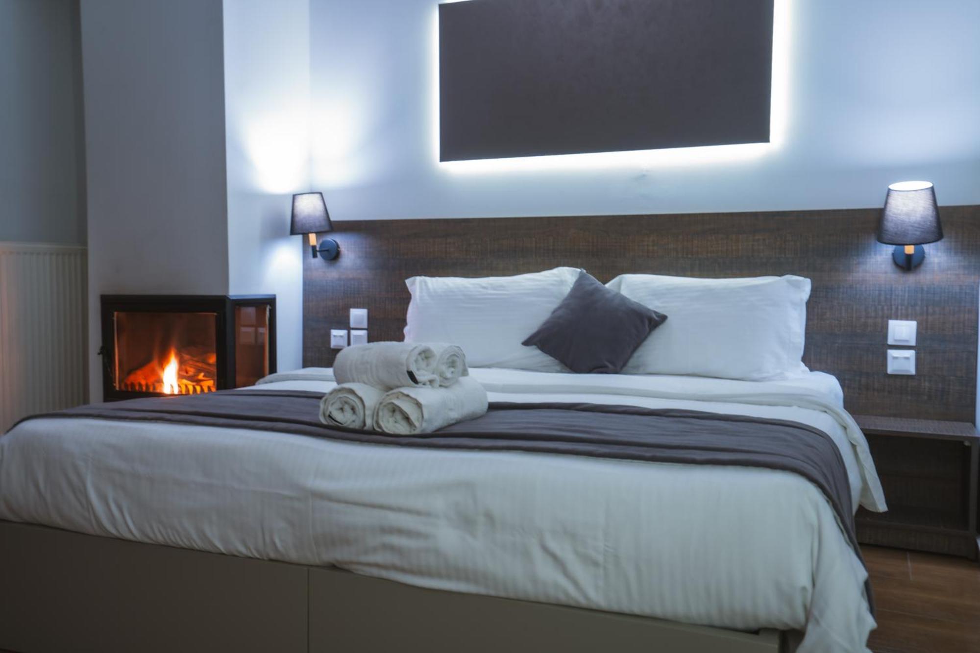 Alkyonis Hotel & Spa Като-Лутраки Номер фото