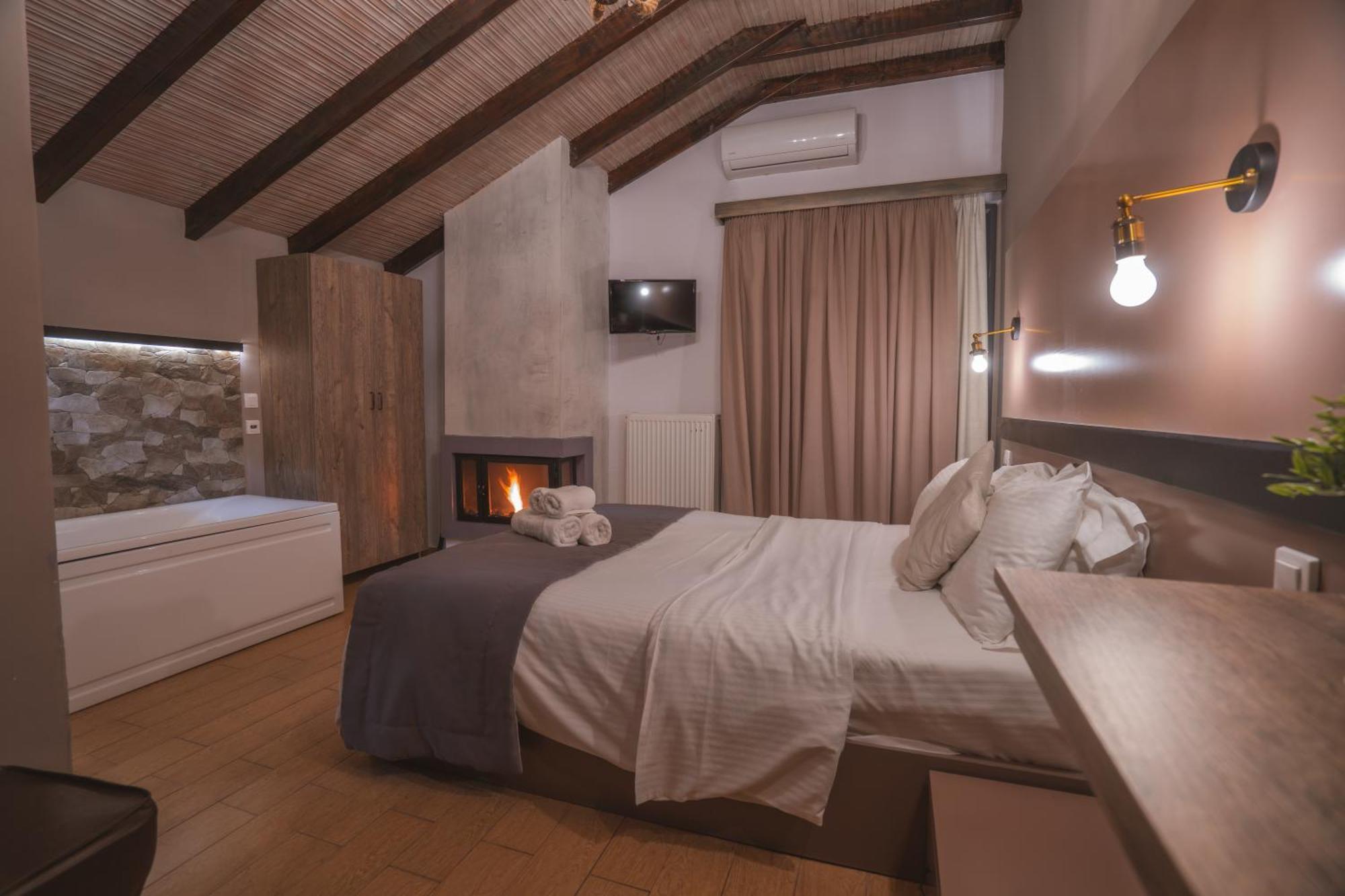 Alkyonis Hotel & Spa Като-Лутраки Номер фото