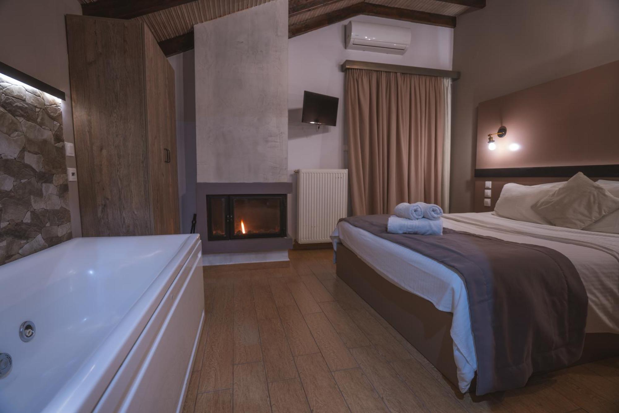 Alkyonis Hotel & Spa Като-Лутраки Номер фото